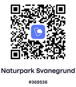 QR-kode til MobilePay for Naturpark Svanegrunds Venner